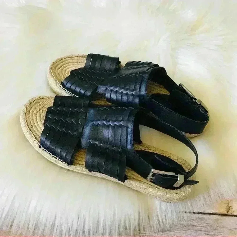 Rebecca Minkoff Espadrille Sandals Leather Shoes